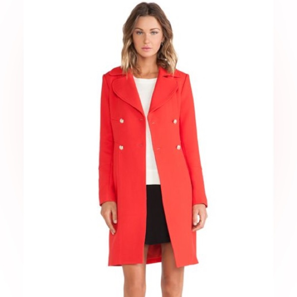 Mirabella Coat in Poppy
DIANE VON FURSTENBERG Size 8 - Picture 1 of 16